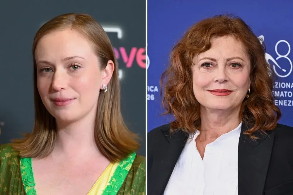 Hannah Einbinder and Susan Sarandon are led away during a New York City protest on Sept. 24