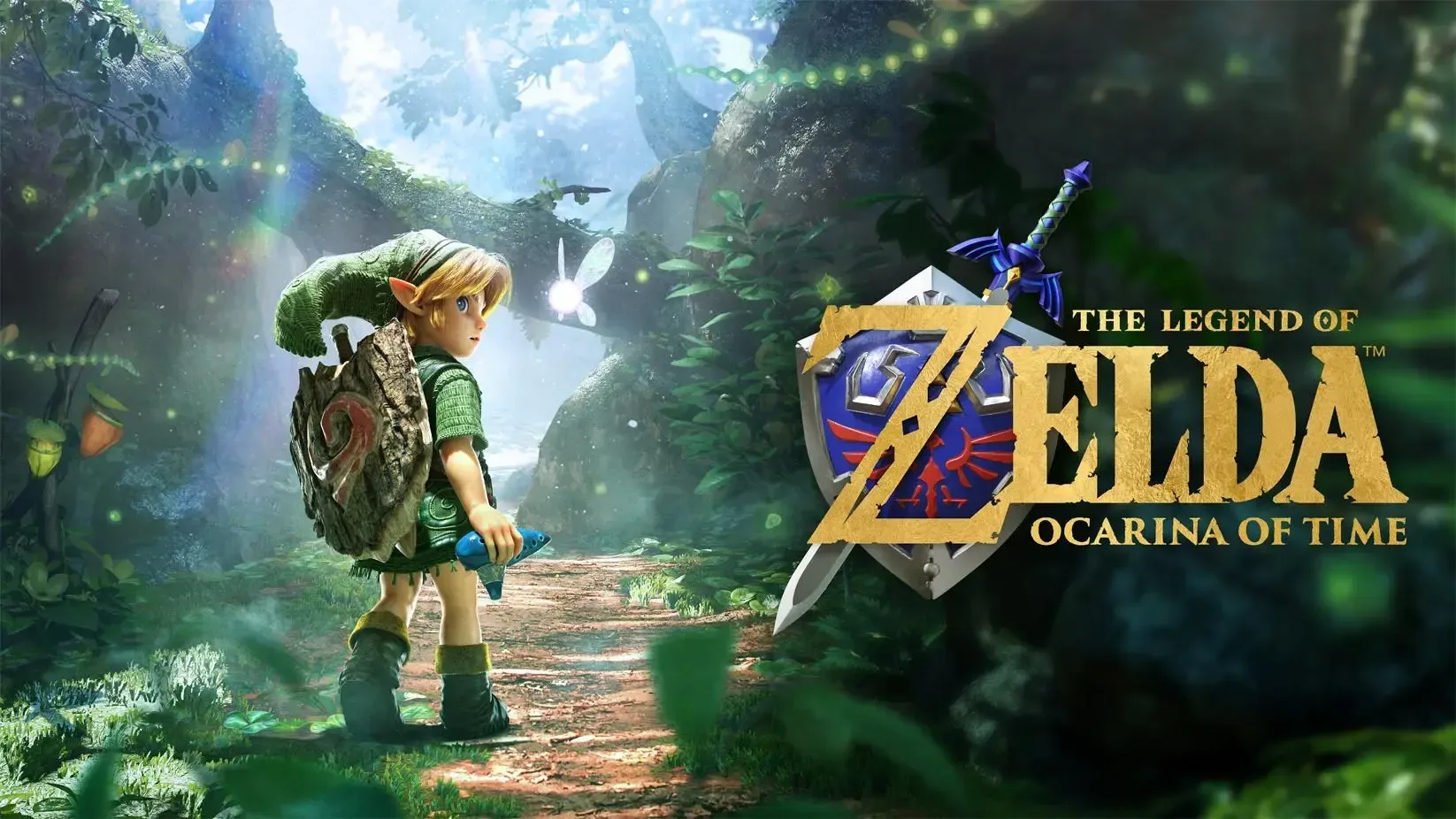 The Legend of Zelda: Ocarina of Time remake artwork for Nintendo Switch 2
