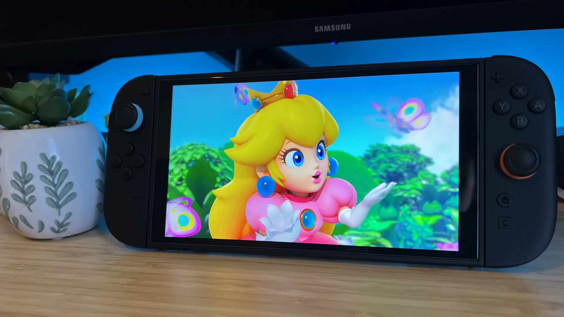 Nintendo Switch 2 console shown with a £354.99 sale price