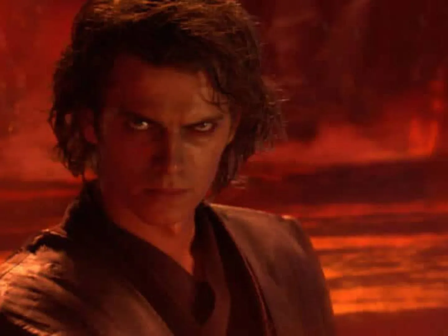 Anakin Skywalker and Obi-Wan Kenobi representing the Star Wars redemption debate