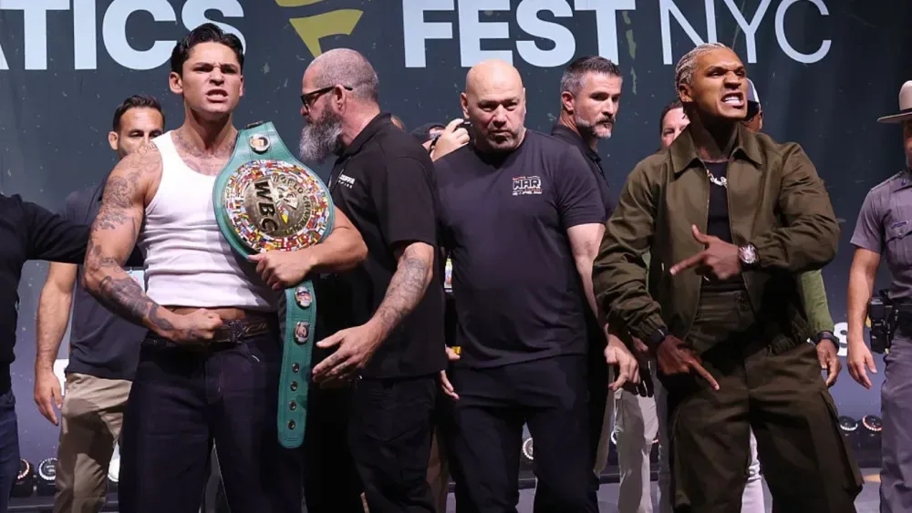 T-Mobile Arena in Las Vegas set for the Garcia vs. Benn boxing card