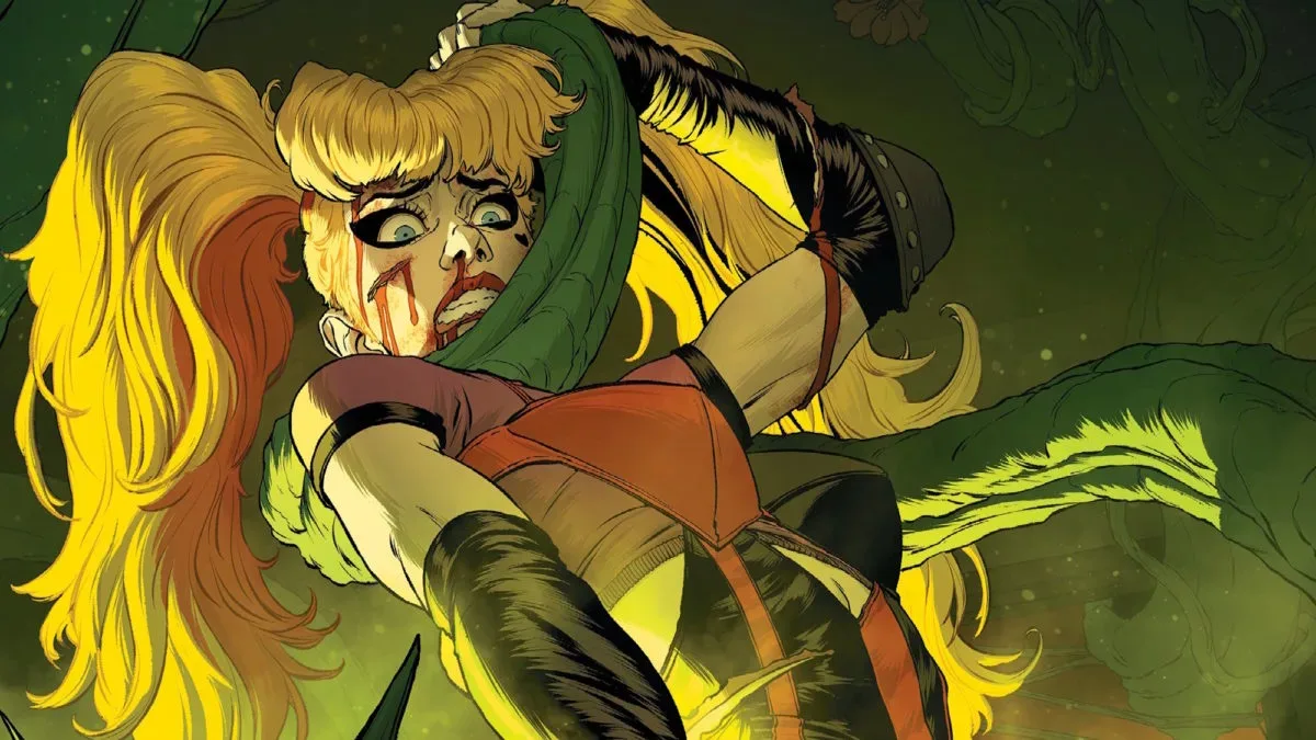 NKVDemon returns in Harley Quinn #66 during the Batman: Bad Seeds crossover