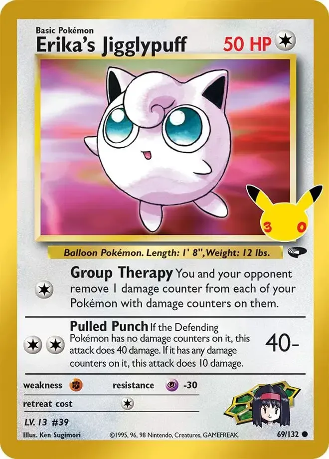 30th Celebration Erika's Jigglypuff Classic Collection