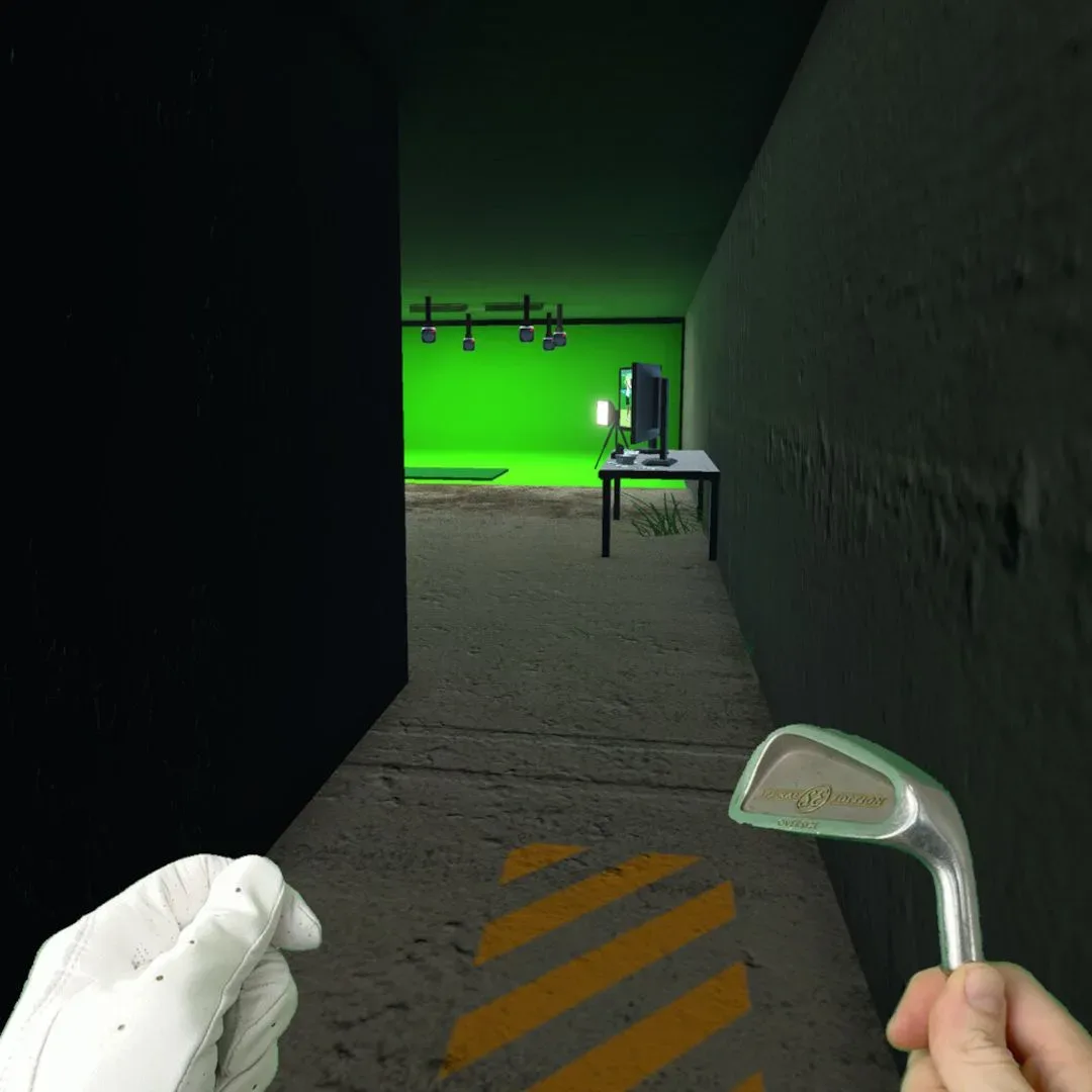 Luke Muscat's Normal Golf Game on a computer screen