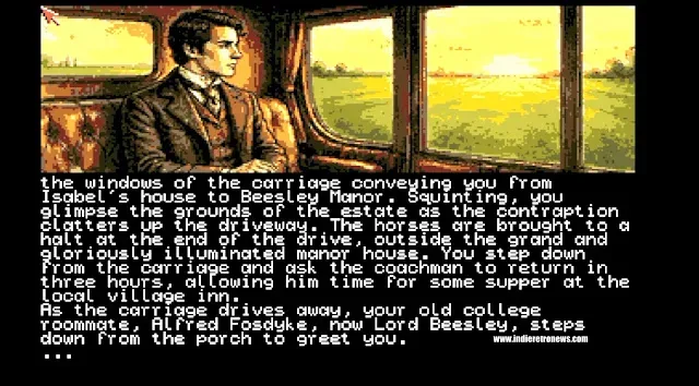 The Demon Jar; or, Fosdyke's Folly Victorian horror text adventure artwork