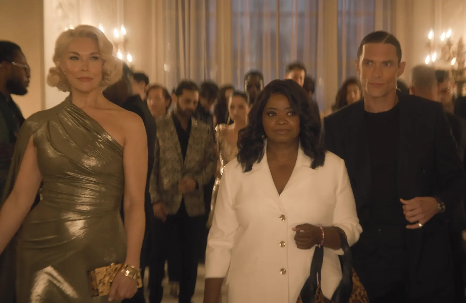 Octavia Spencer and Hannah Waddingham in Ride or Die promotional artwork