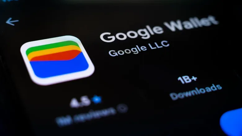 An up-close view of the Google Wallet entry in the Google Play Store