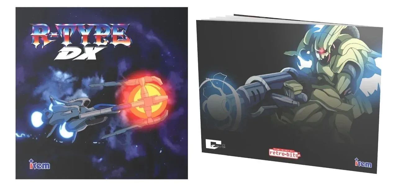 R-Type DX collection with five playable versions for Game Boy and Game Boy Color