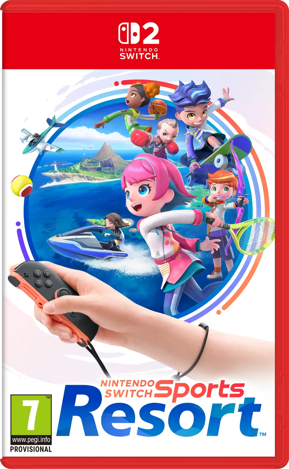 Nintendo Switch Sports Resort With Free Finger Skateboard (switch 2)