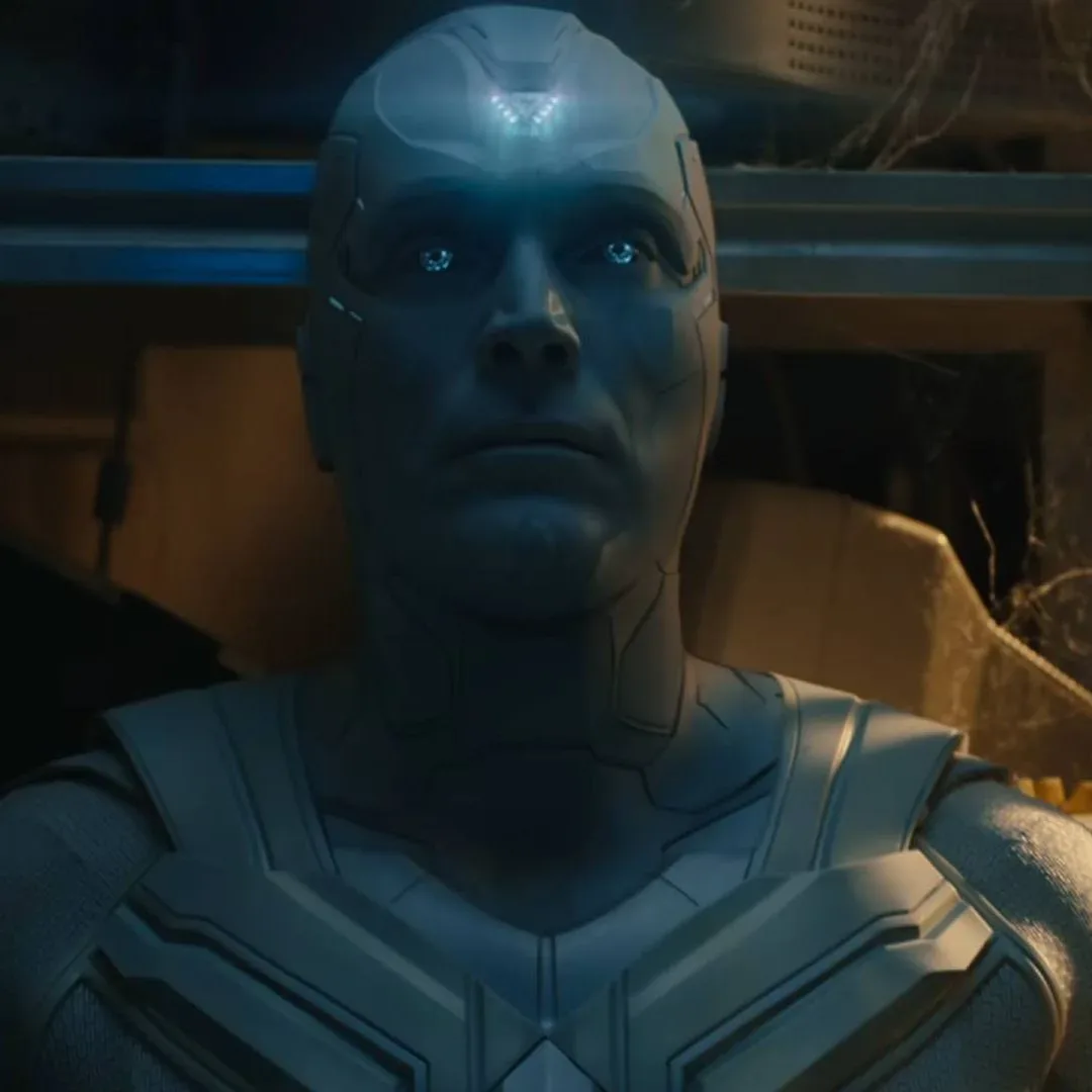 Vision and Ultron imagery representing VisionQuest’s MCU inspirations