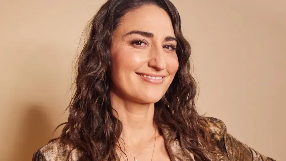 A concert theater marquee for Sara Bareilles’ 2026 tour