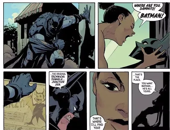 Absolute Batman #24 Reference To The Very First Appearance Of Batgirl