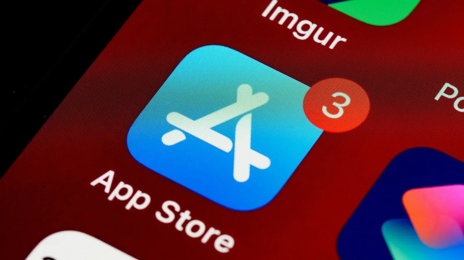 Apple App Tracking Transparency permission prompt on an iPhone screen