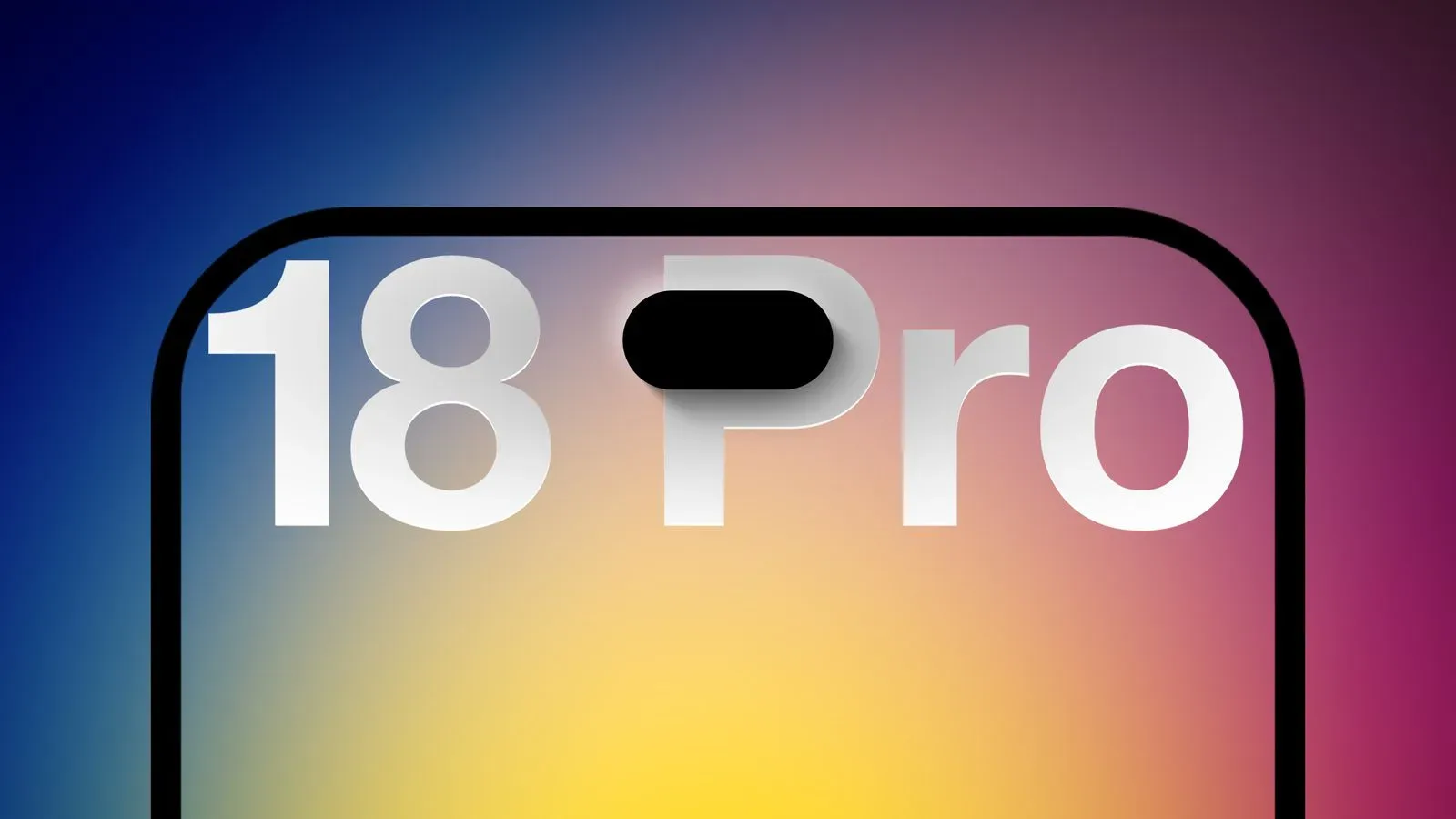 Concept view of a narrower iPhone Dynamic Island displaying multiple Live Activities