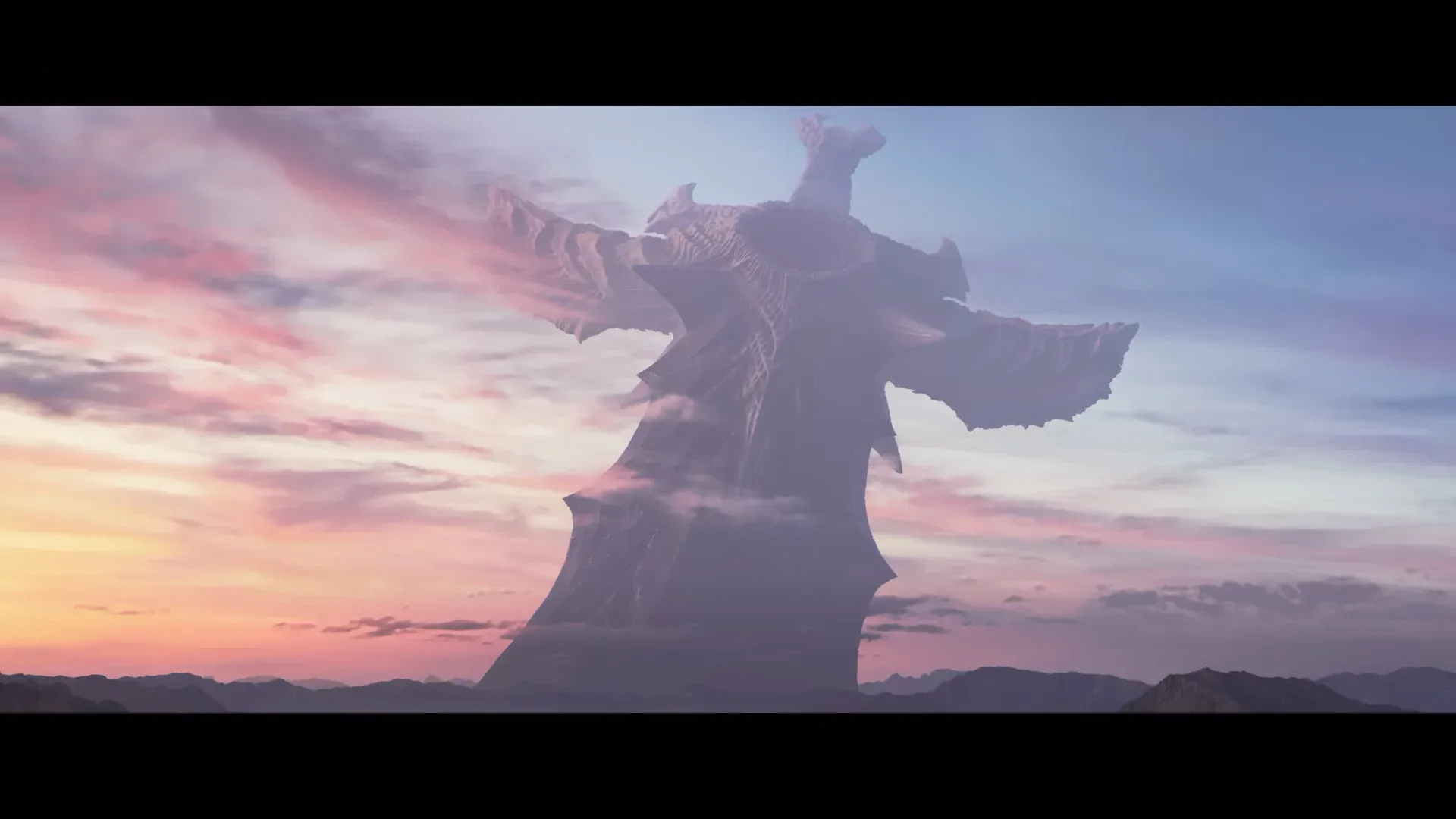 The Sword of Sargeras embedded in Azeroth as seen in World of Warcraft lore