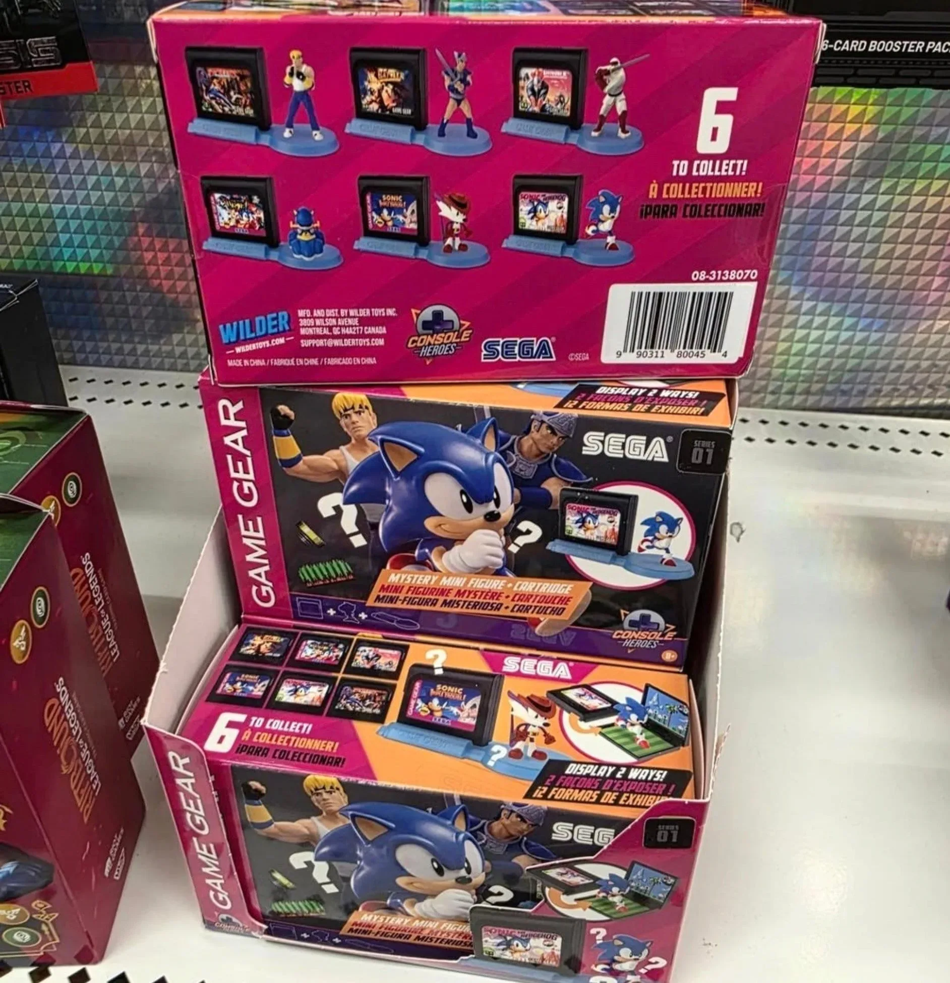 Console Heroes’ SEGA Game Gear Dioramas Begin Appearing at US Retailers
