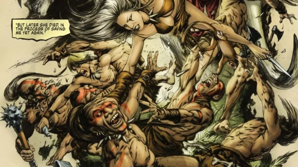 Fire and Ice #5 comic cover featuring fantasy artwork