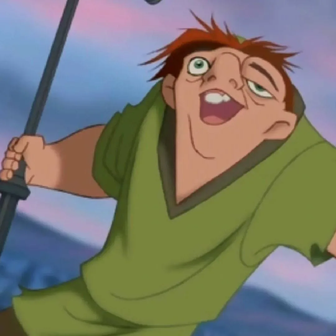 Fiery animated scene illustrating differing color saturation between film and digital transfers