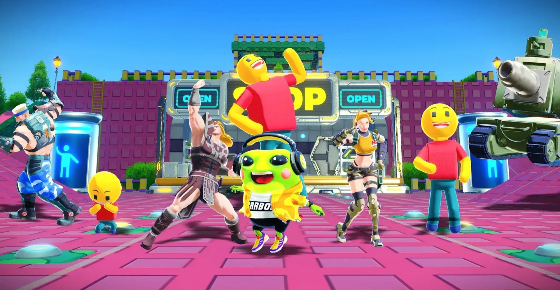 Konami’s Wai Wai World Craft Trailer Shows a Game Builder With Belmont, Contra Heroes and Six-Player Chaos