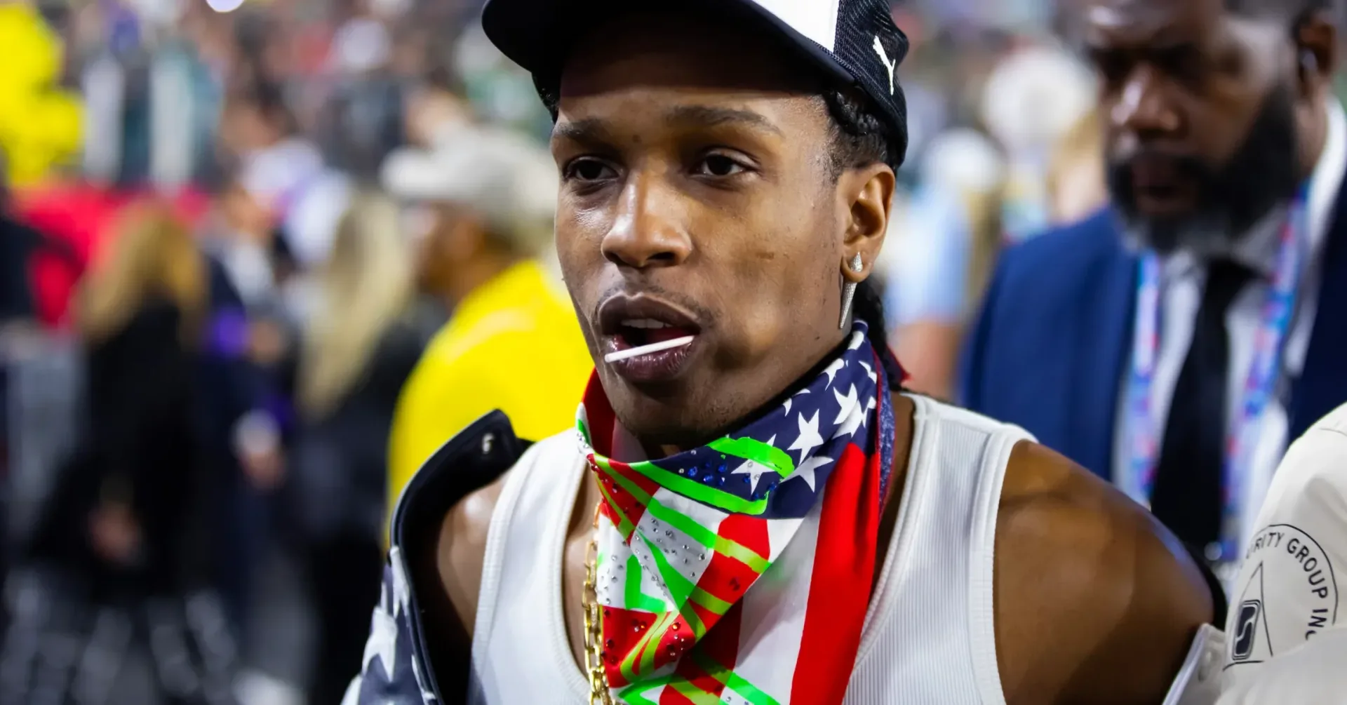 Black and archive gold Manchester City x PUMA x A$AP Rocky Don’t Be Dumb long-sleeve jersey