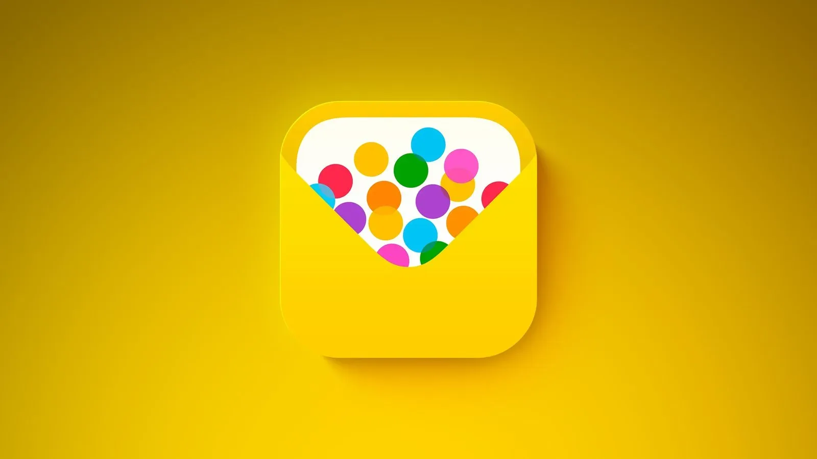 Apple Invites event invitation screen with a generated photorealistic background
