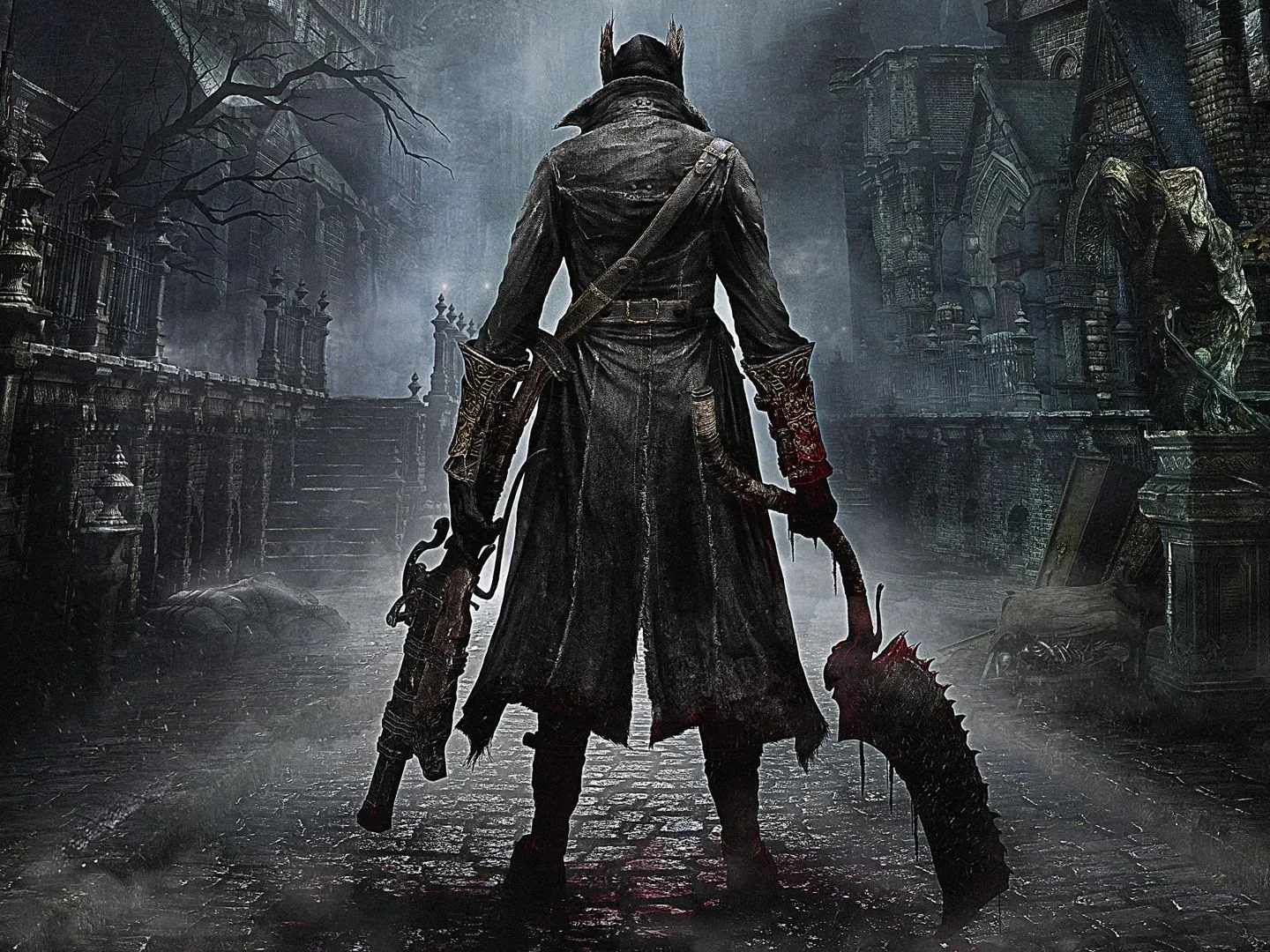 Conceptual movie production image for an animated Bloodborne adaptation