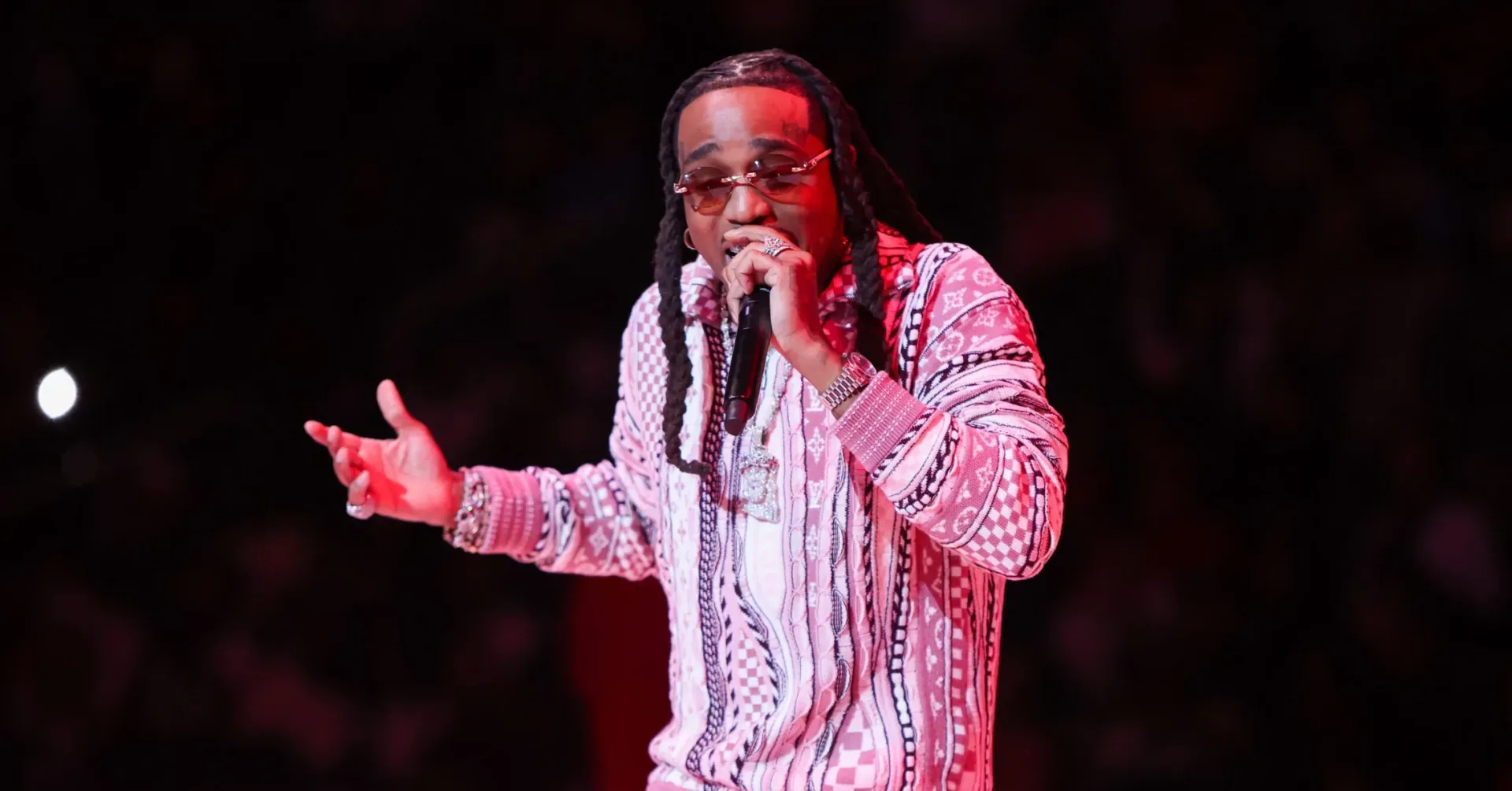 Quavo and Takeoff performing “Hotel Lobby” in the original Colors session