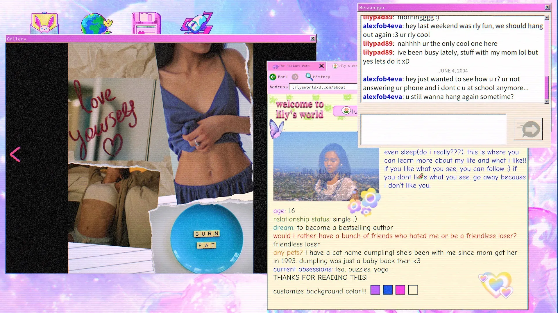 lily’s world XD