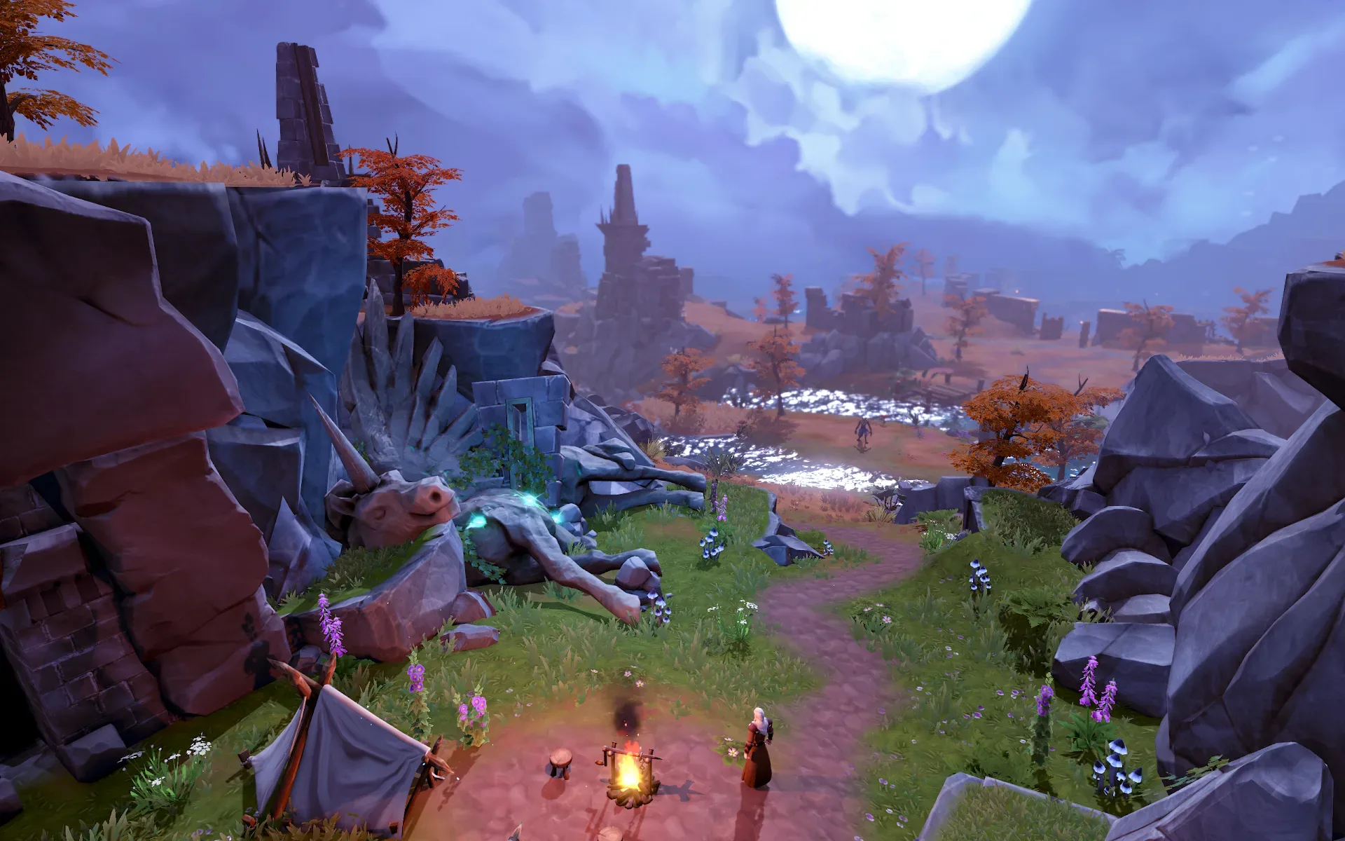 RuneScape character exploring one of Havenhythe Part II’s new areas