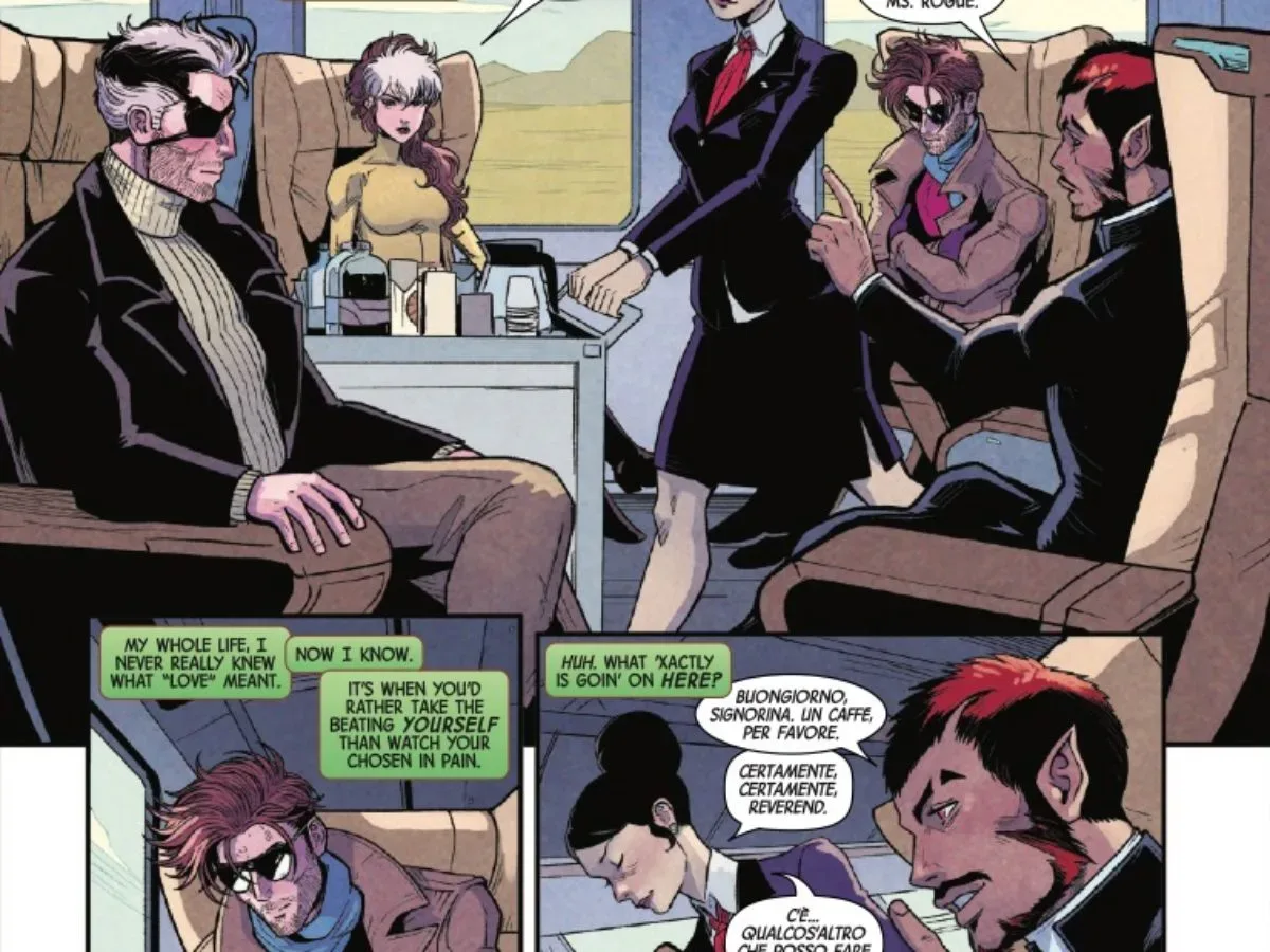 Uncanny X-Men #36 comic cover for Gambit and Malice supernatural storyline