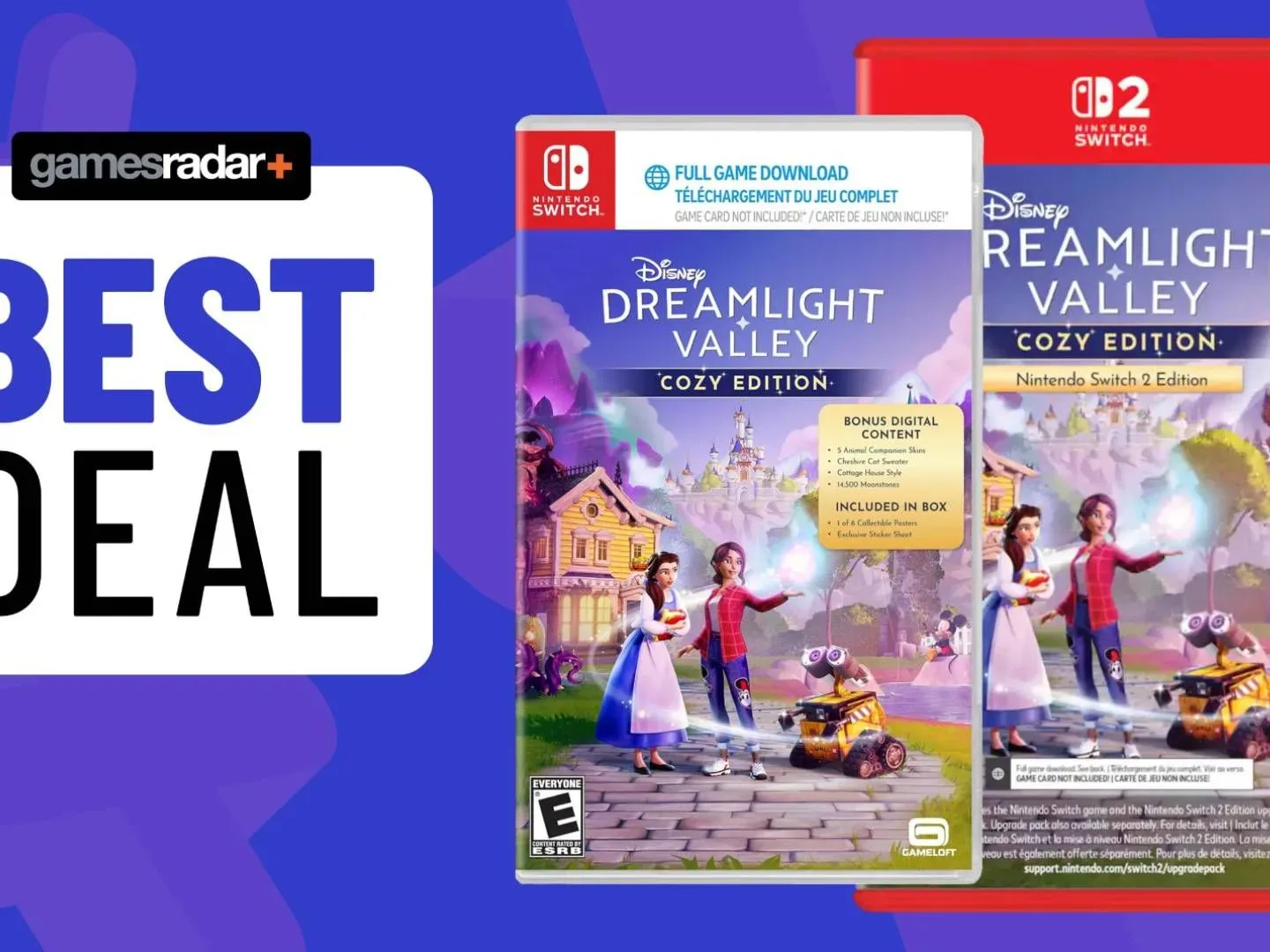 Nintendo Switch and Switch 2 edition price comparison for Disney Dreamlight Valley