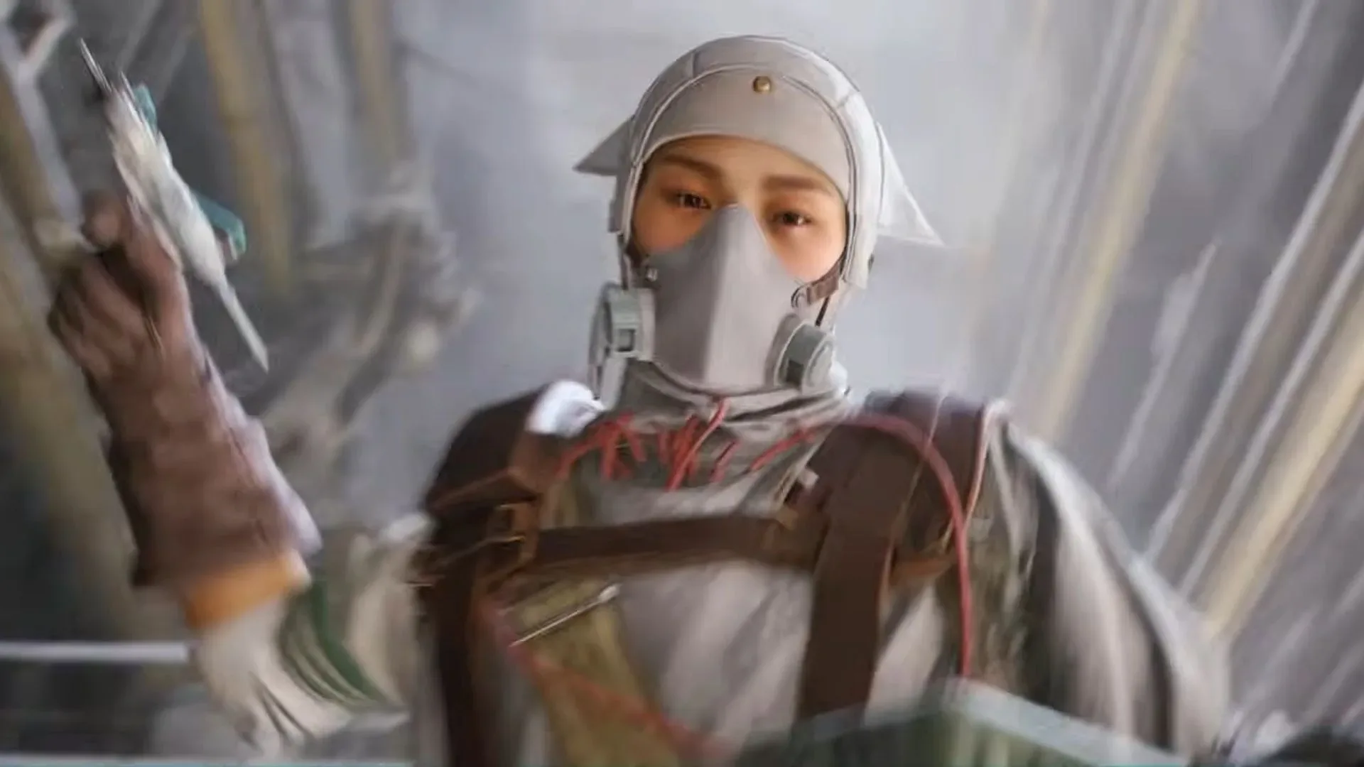 Arc Raiders player in surgeon outfit with syringe