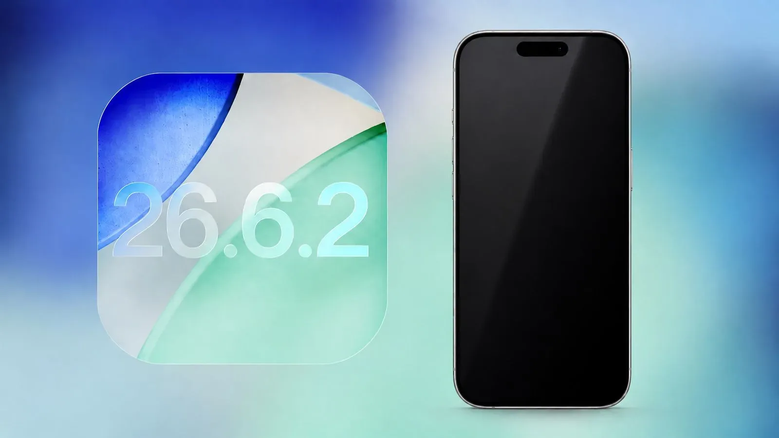 An iPhone Software Update settings screen showing iOS 26.6.2 availability