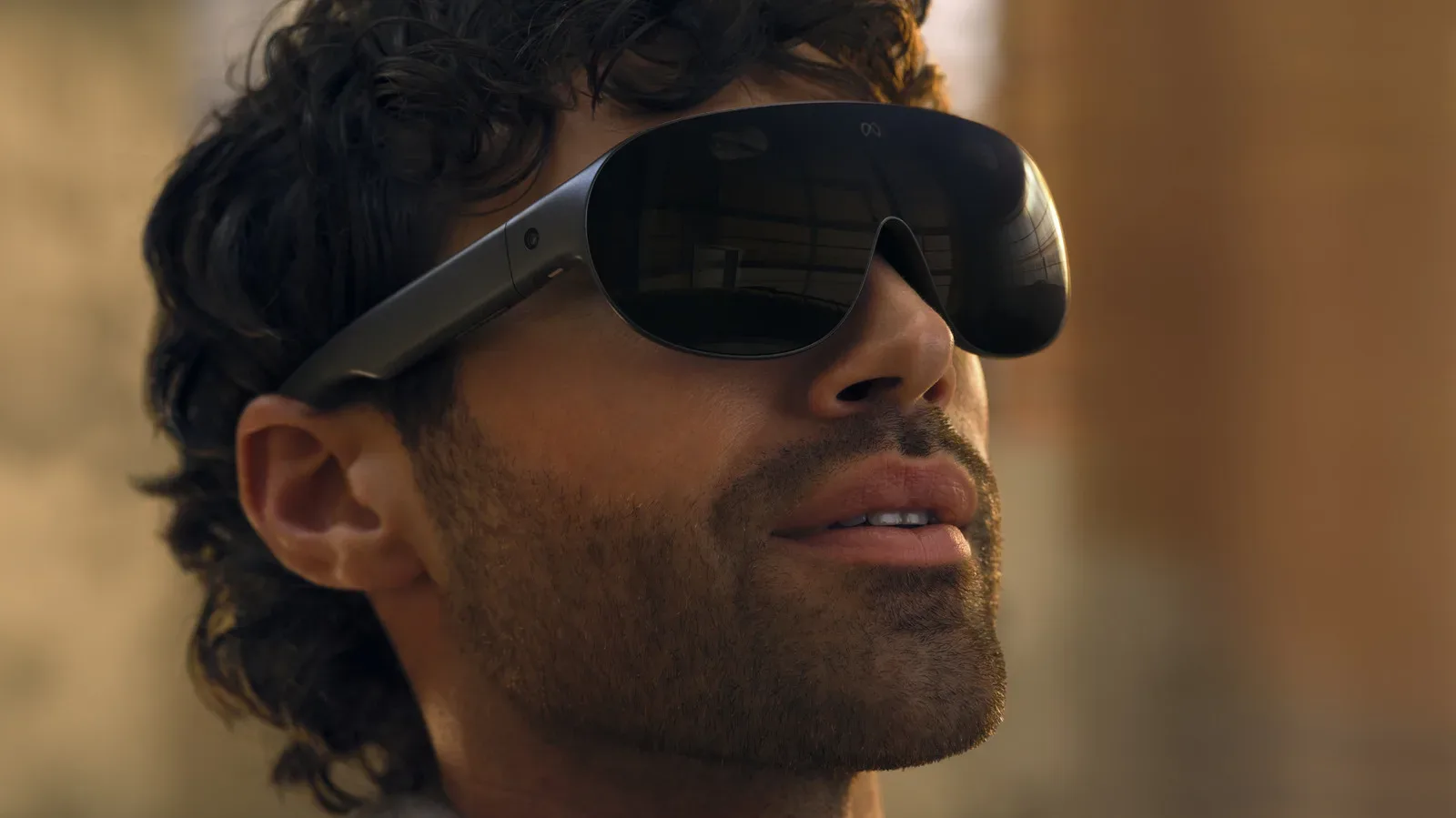 Meta VR Glasses with external wired compute puck
