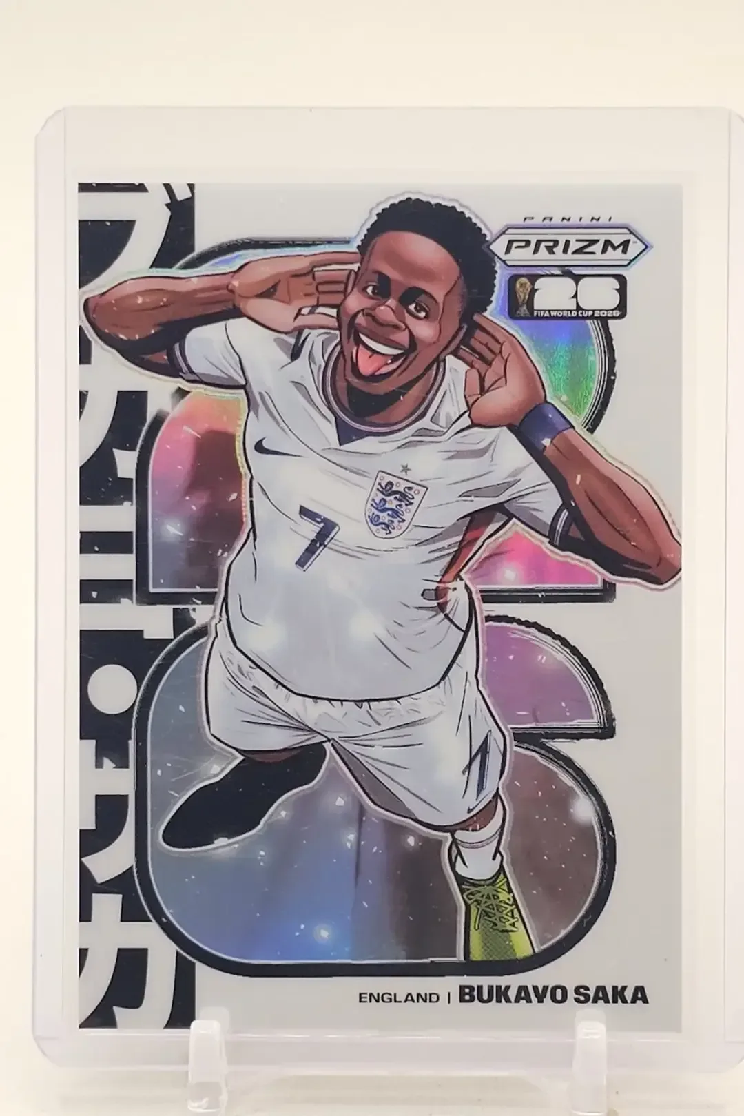 Lionel Messi World Cup Prizm Manga card