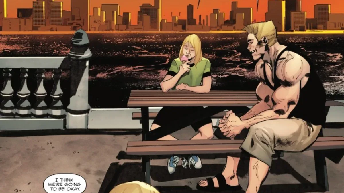 Eddie Brock confronts the consequences of leaving the King in Black throne in Queen in Black: Venom Unchained #3
