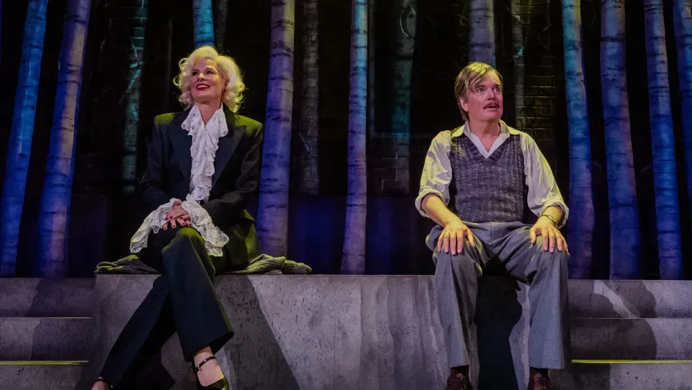 The Visit stage production at Pasadena Playhouse