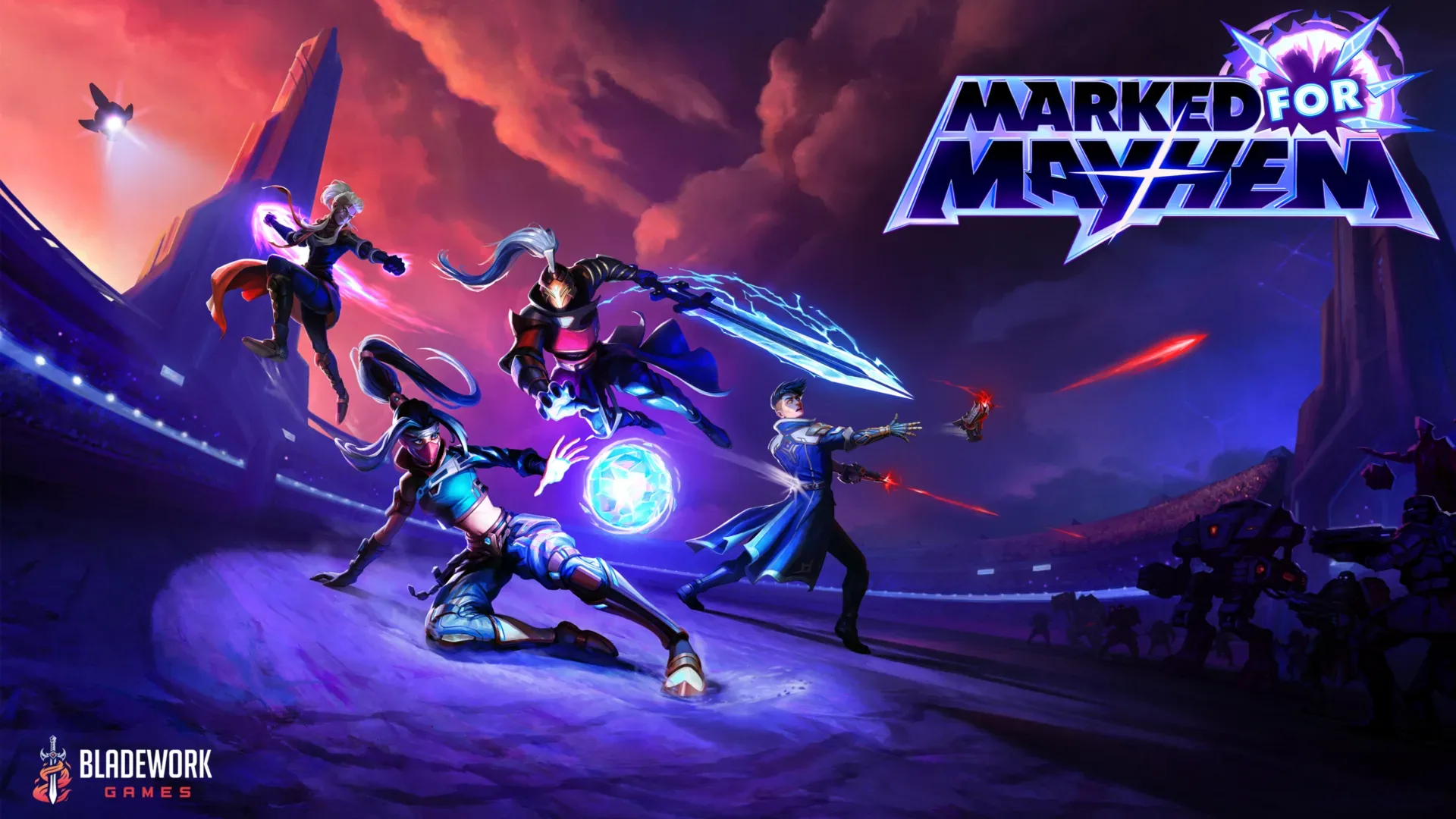 Marked for Mayhem competitive dungeon runner reveal artwork