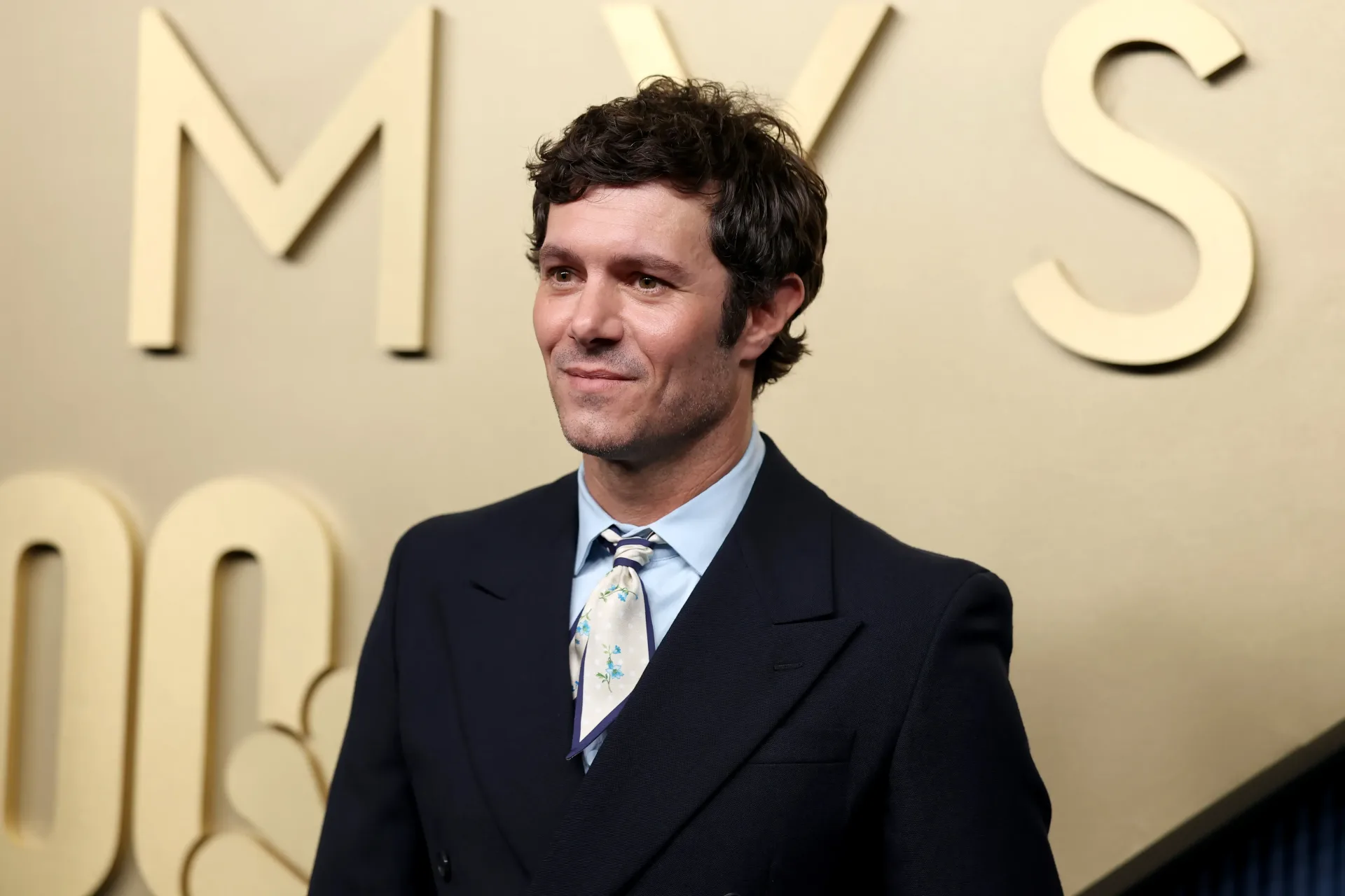 Adam Brody discusses political questions and his decision to remain off social media