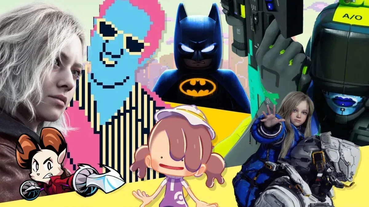 A colorful collage representing standout video games of 2026 across RPG, racing, horror, platforming and co-op genres