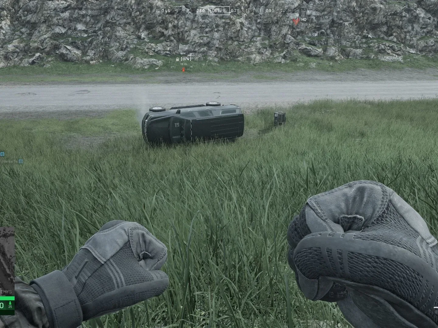 Wardogs helicopter transporting players from a Forward Operating Base to the frontline