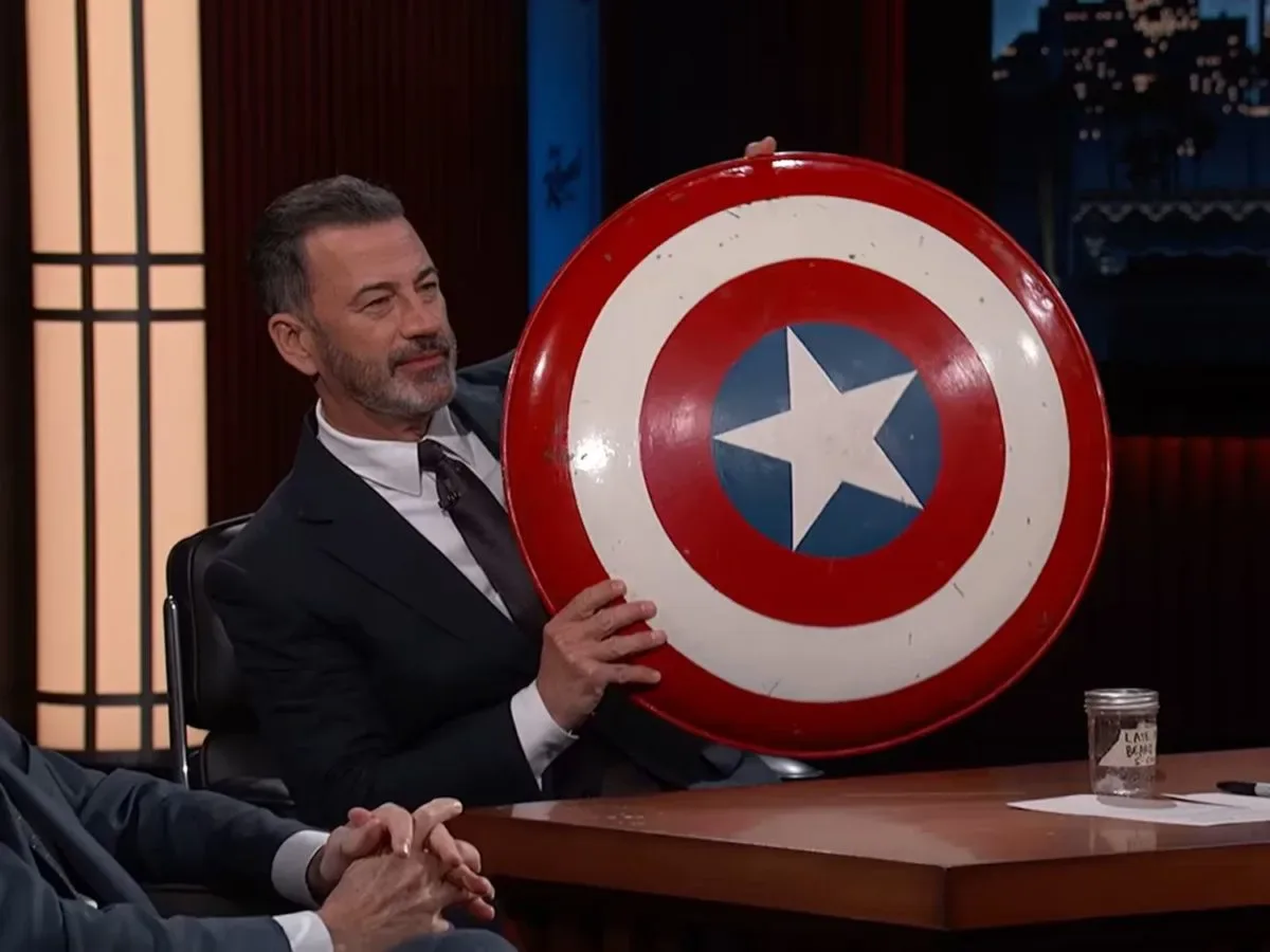 Captain America’s Shield Returns to the Spotlight as Colbert and Kimmel Lead Comics Conversation