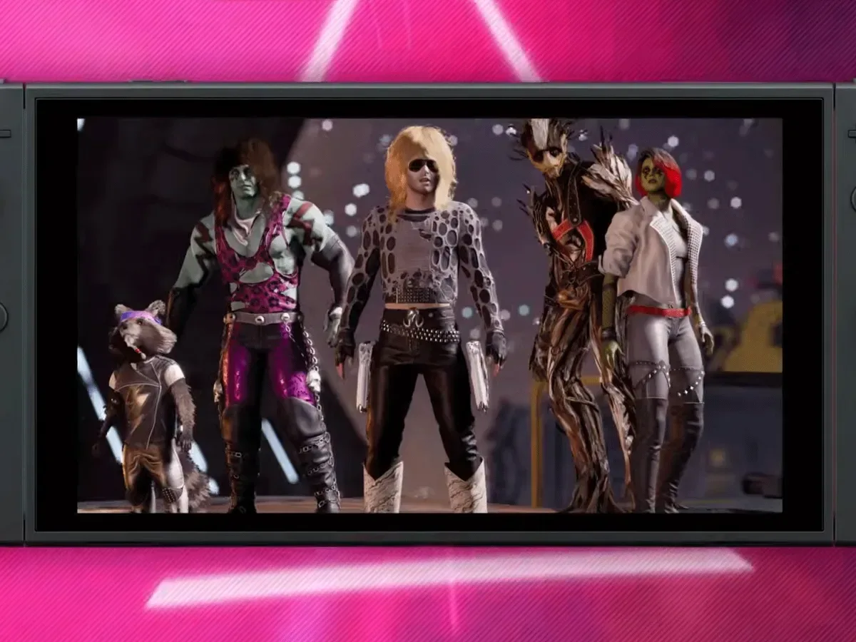 Star-Lord and the Guardians of the Galaxy from Eidos-Montréal’s game