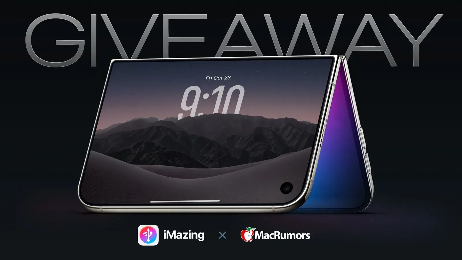 iMazing device-management software interface connected to an iPhone