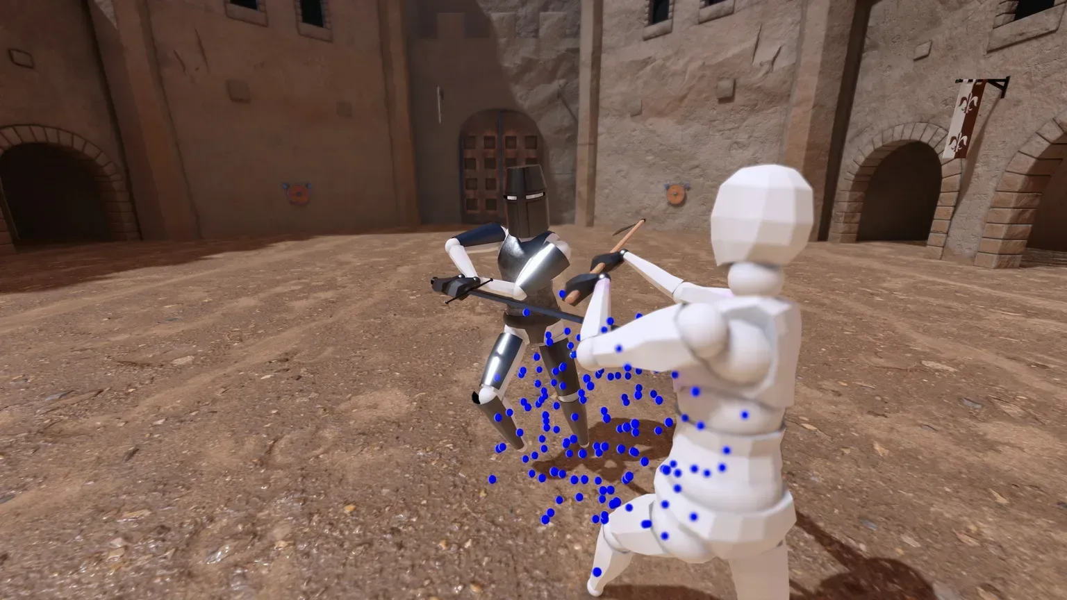 Gladio Mori moveset editor showing a custom attack sequence