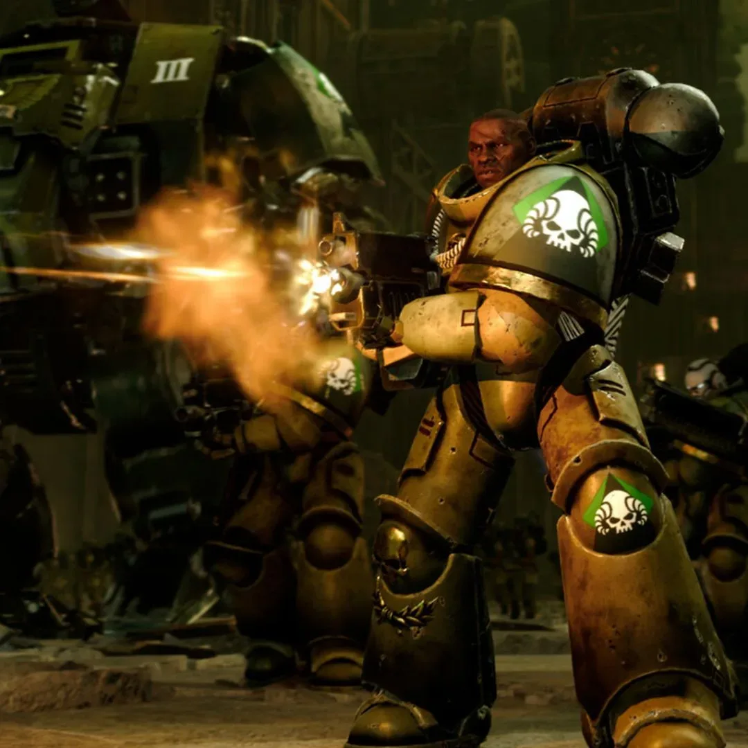 Imperial Guard forces in Total War: Warhammer 40K campaign