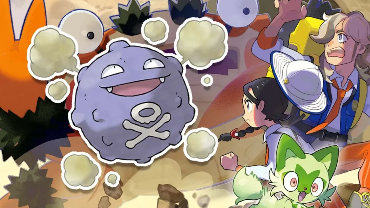 Competitive Pokémon tournament tables at a crowded regional event