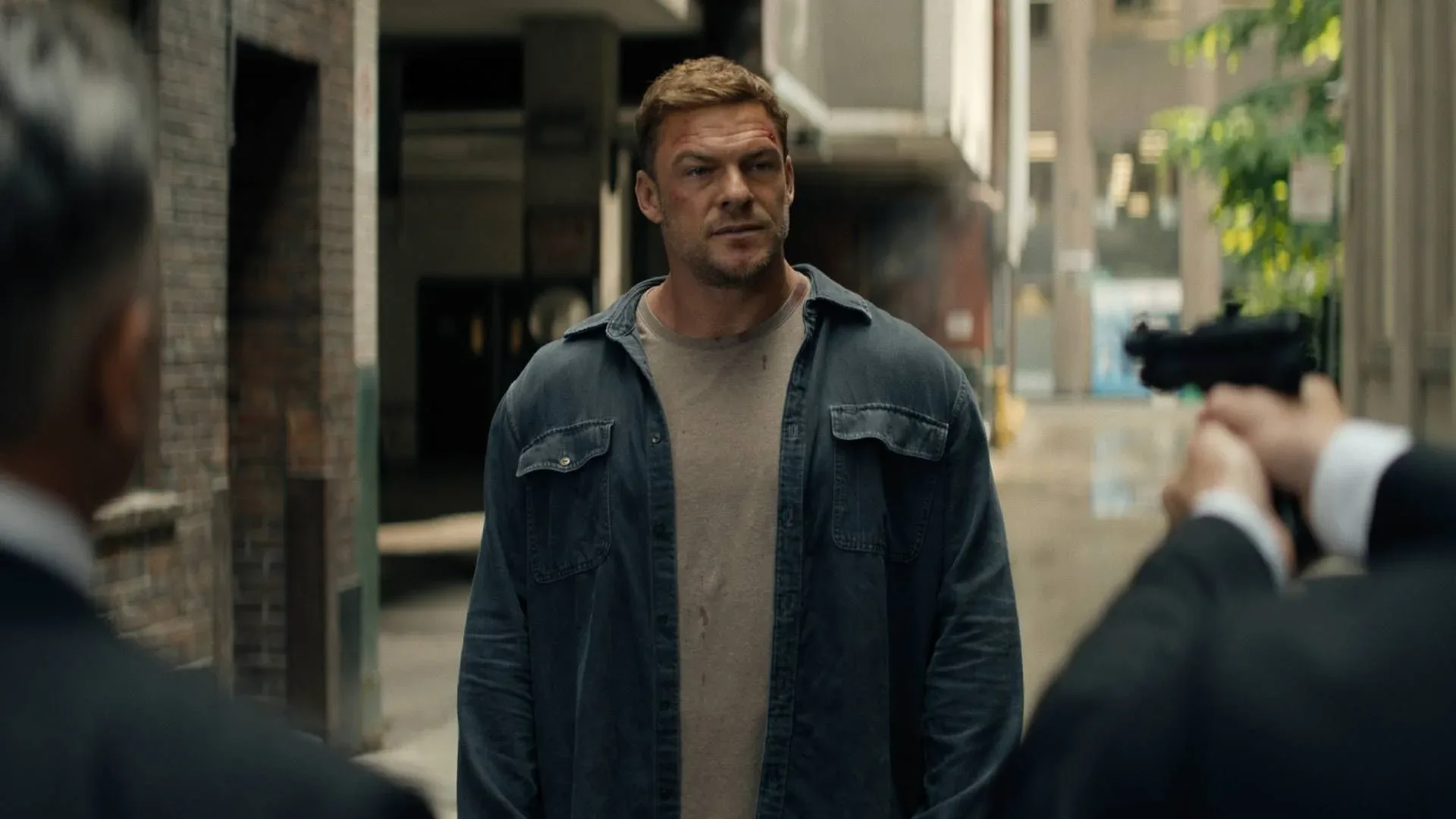 Alan Ritchson as Reacher in Reacher Season 4