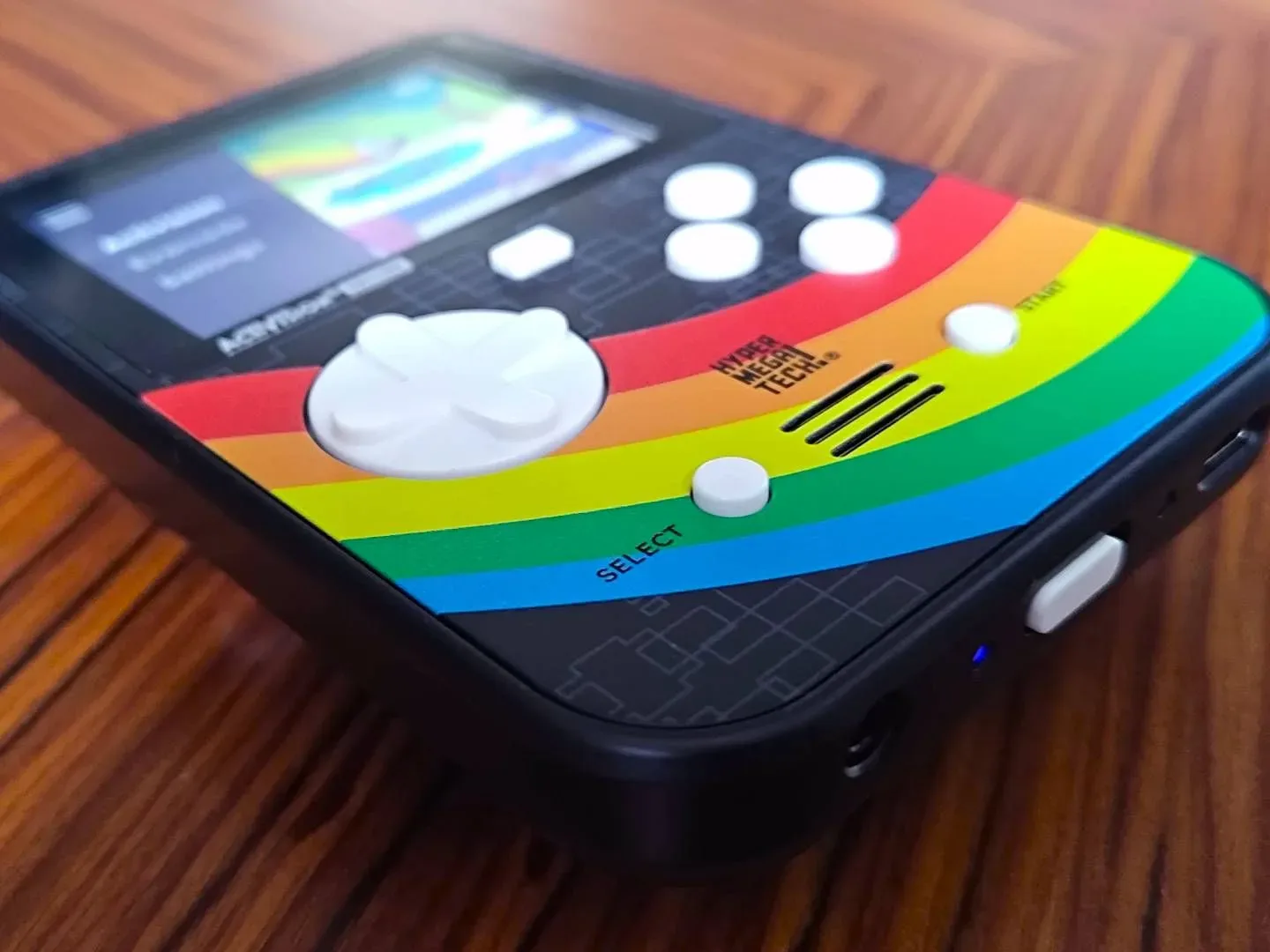 Dragonfire and Demon Attack presentation on the Activision Super Pocket