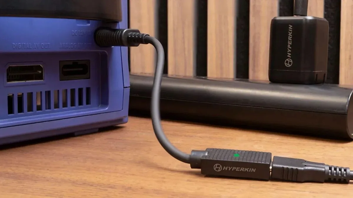 Hyperkin ShockLine USB-C power and charging kits for supported retro consoles and handhelds